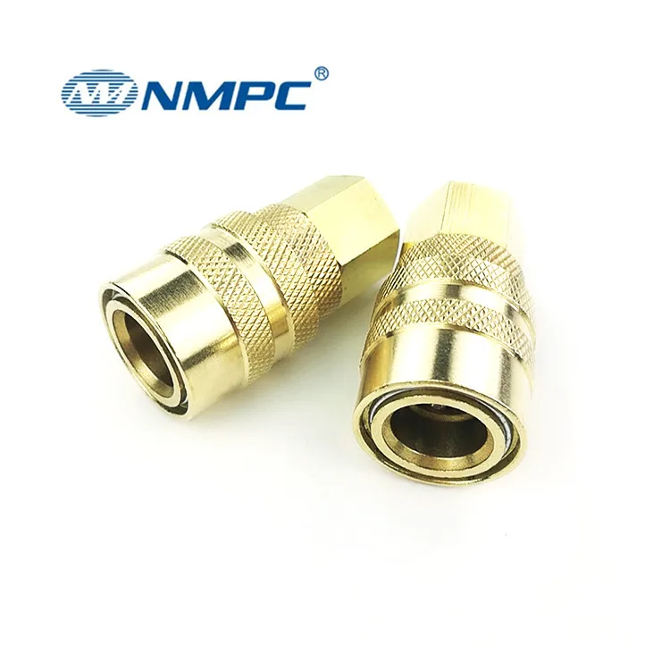  Hot sale type M02-SF-02B Milton style brass nipple air hose quick release connector coupler pneumatic