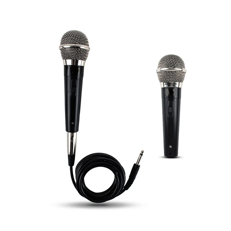 Ручной проводной микрофон для записи караоке