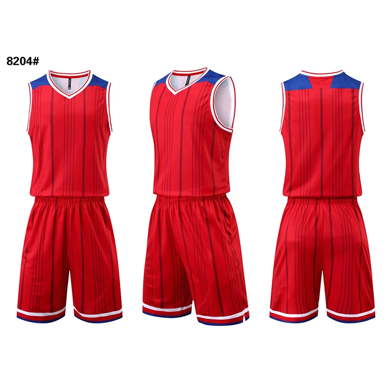New Design Thai Quality Sublimation Blank Basketball Uniform