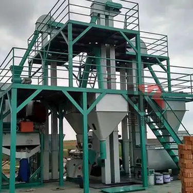WSL 100 ton/day Animal Feed Processing Machines  Pellet Machine Production Line