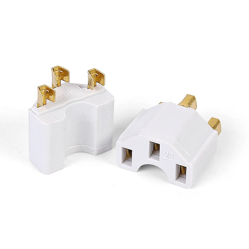 C13 PLUG INSERT C14 PLUG INSERT SOCKET BRONZE Electric Assemble Plug Fittings Desktop Socket