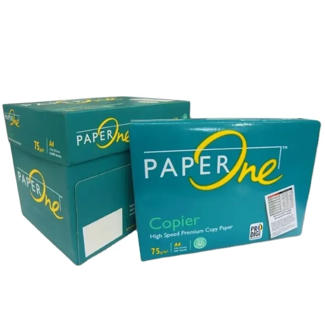 Оригинальная бумага PaperOne A4 одноразмерная белая офисная формата