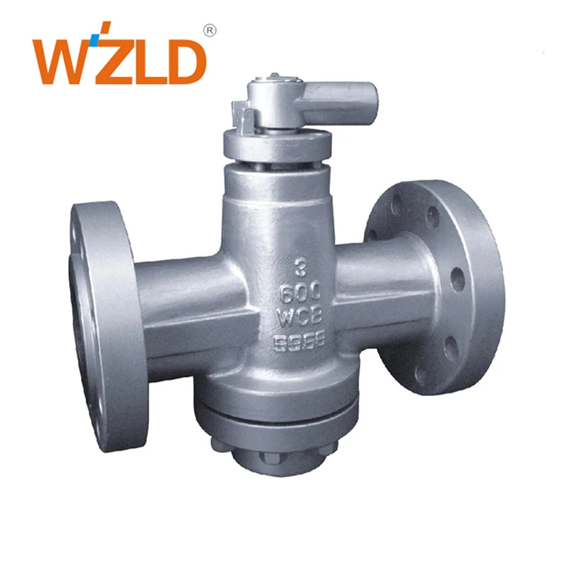 
 WZLD ручное управление литье и нержавеющая сталь ANSI B16.10 петух эксцентриковый L-образный запорный клапан  