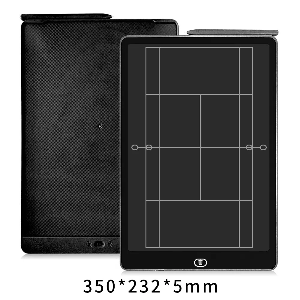 Electronic Football Tactical Board Basketball Coaching Board,LCD Soccer Strategy Board with Stylus Pen