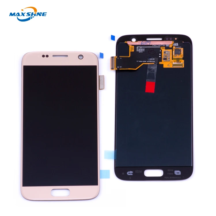 Wholesale replacement lcd screen for samsung galaxy s7 edge G935 Lcd Display for samsung s7 edge screen OLED
