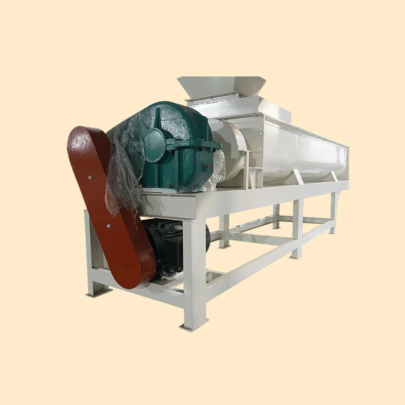 GATE Hot Sale Paddle Mixers Twin Concrete Double Shaft Molasses Feed Mixer For Cattle Farm