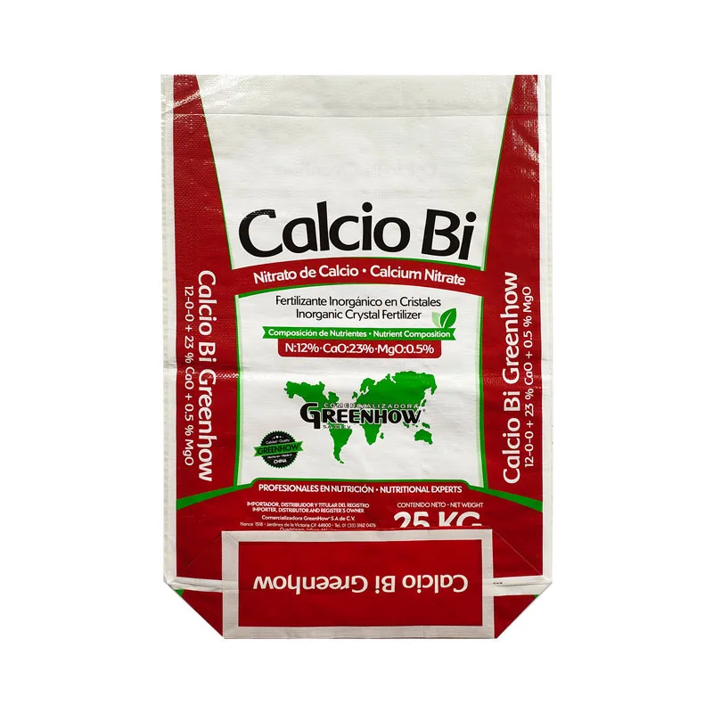 25kg custom print fertilizer bag empty fertilizer bags printing fertilizer plastic bags