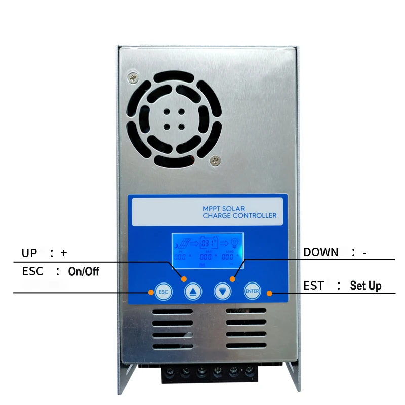 Solar Regulator MPPT  12V/24V  36V  48V 60A Solar Charge Controller
