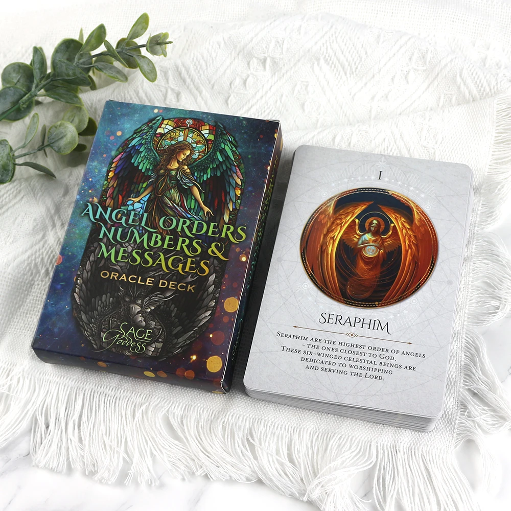 High quality customised printable paper tarot playing cards set trading printing games card deck tarot cards