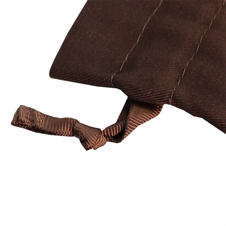 Популярный маленький мешок на шнурке из перерабатываемых материалов, экологически чистый хлопчатобумажный холщовый мешок для стирки на продажу