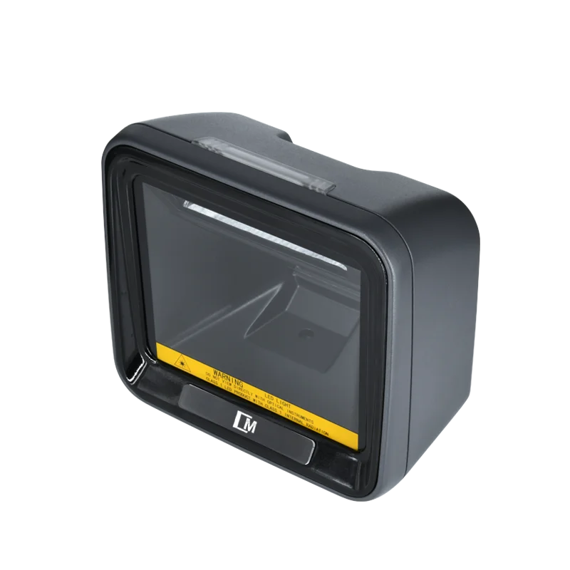 Fast scanning speed camera 2D Desktop omni directional supermarket laser barcode scanner