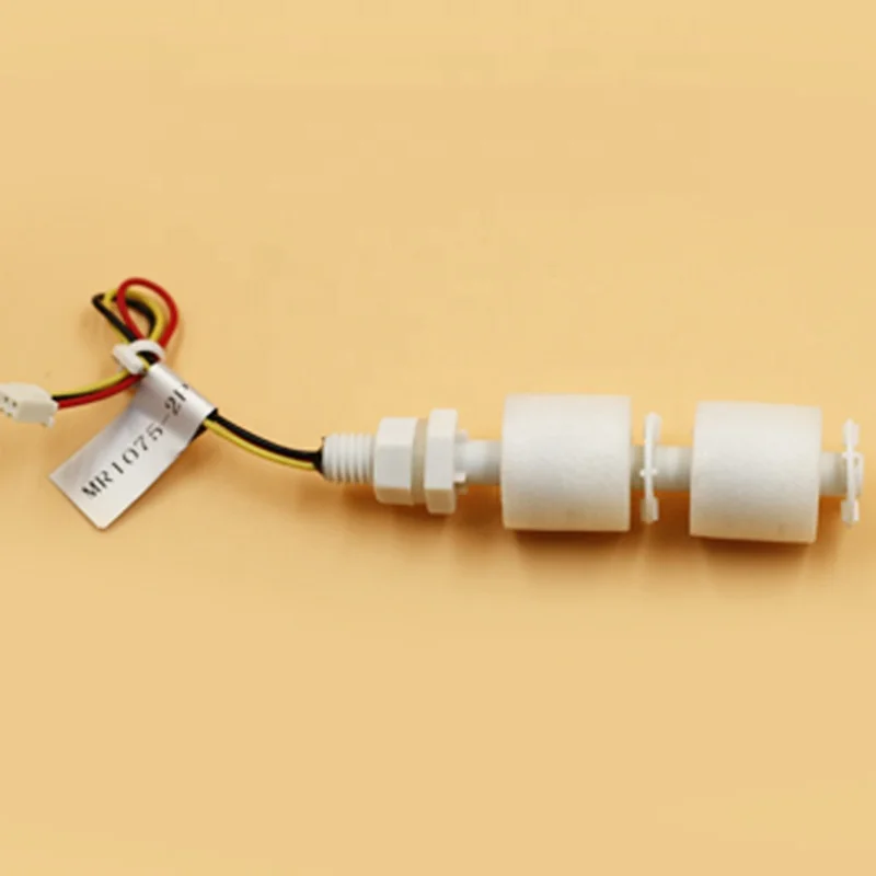 Vertical Mounted PP Magnetic Float Switch Water Tank Level Sensor
