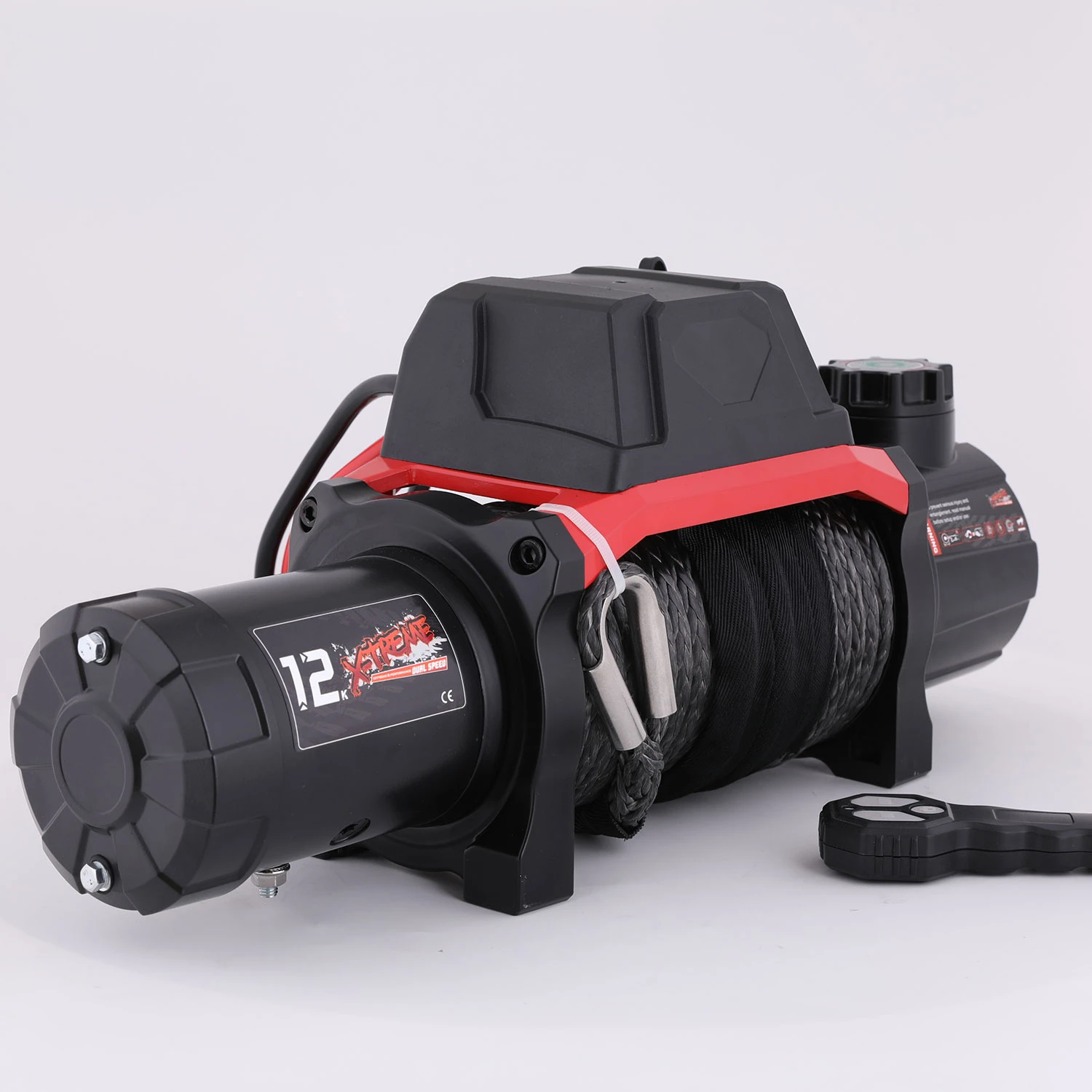 Manufacture 12000lbs two-speed winch 4X4 off-road picku SUV for jeep rescue electric synthetic rope winch