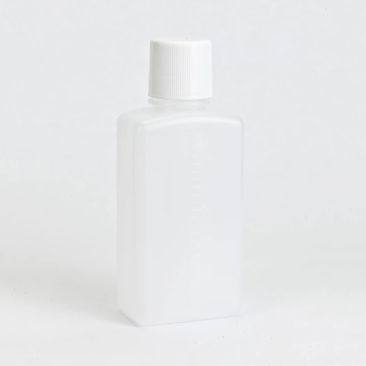 Hot Sales HDPE 120 ml Square Bottle With Wider Mouth And Bigger Cover From Malaysia