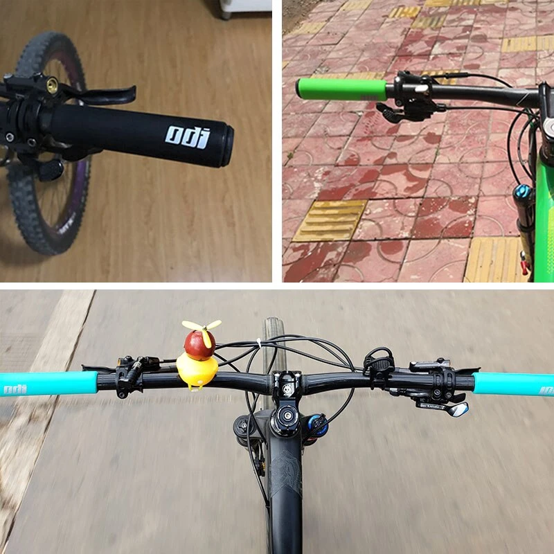 OEM/ODM ODI Mountain Bike Grips Ultralight Cuffs Silicone Handles Bar Plugs 22.2mm Shock Absorption MTB Bicycle Handlebar Grips