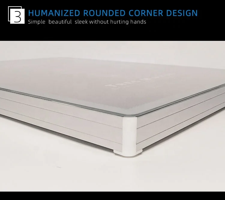 A1 A2 A3 DC5V/12V Dynamic LED Panel Tempered Glass Material, Slim Menu Display Panel, Advertising Led Light Box for Restaurant