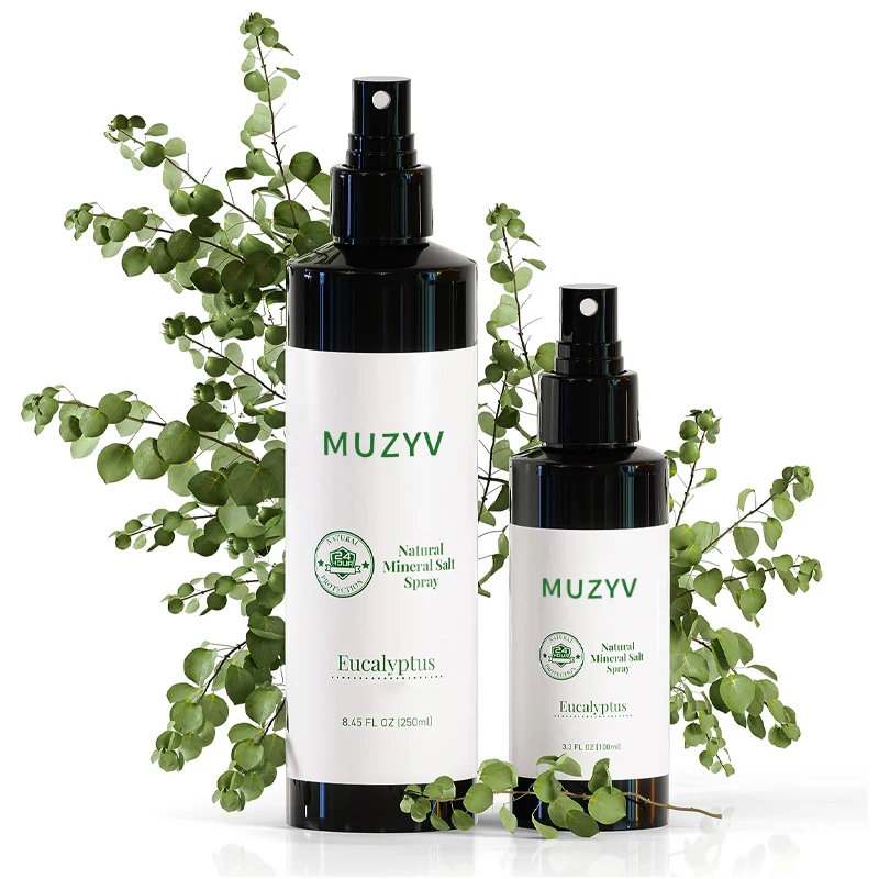 Private label travel size aluminum free natural women men antiperspirant hair body deodorant spray