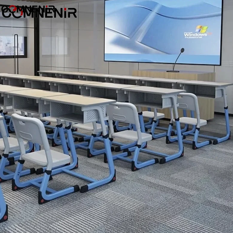 elementary metal modern school stem classroom furniture student single desk chairs and tables set height adjustable