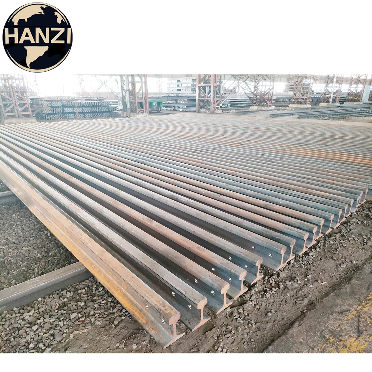 JIS 50 N Crane Steel Rail Light Head Track Sleepers Railway Weight Bottom Material Moving Railroad Origin Bolt Type