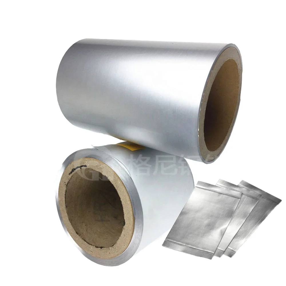 0.016-0.2mm Thickness 8011 Large Aluminum Foil Roll Aluminum Foil Medicine Foil Aluminum Pharmaceutical