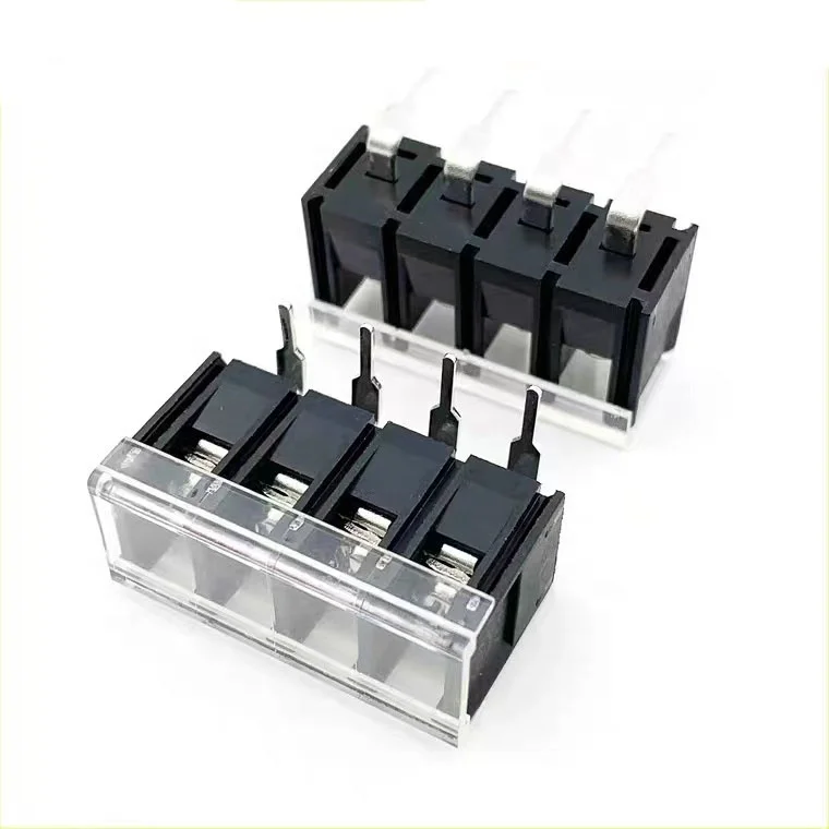 10.0mm pitch HQ58R wire connector electric kefa terminal block with cover