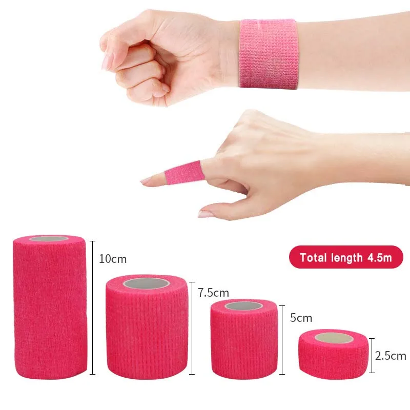 Manufacturer 2.5/5/7.5/10cm Emergency First Aid Bandage Disposable Equipment Fitness Crepe Stockinette Trauma Bandage