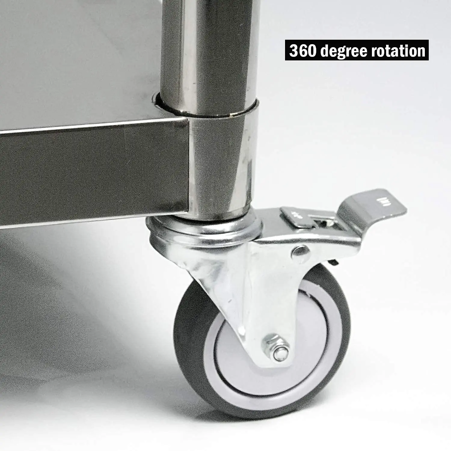 Double Layer Commercial Kitchen Table Multi Functional 7 Feet Stainless Steel Restaurant Catering Work Table with Back Splash