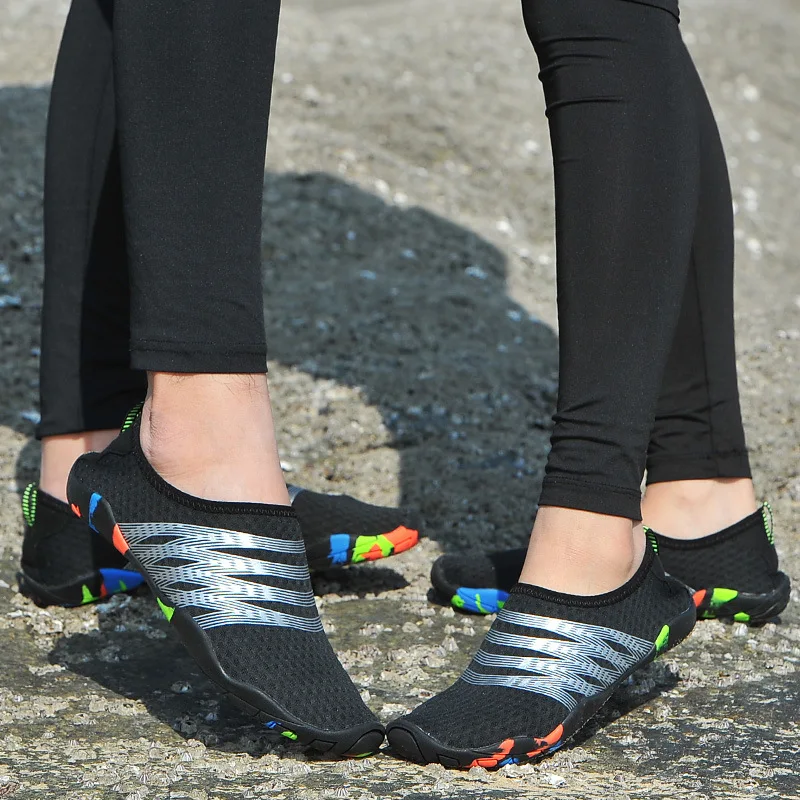 
Breathable Non-Slip Diving Beach Snorkeling Wading Swimming Shoes For Men And Women 