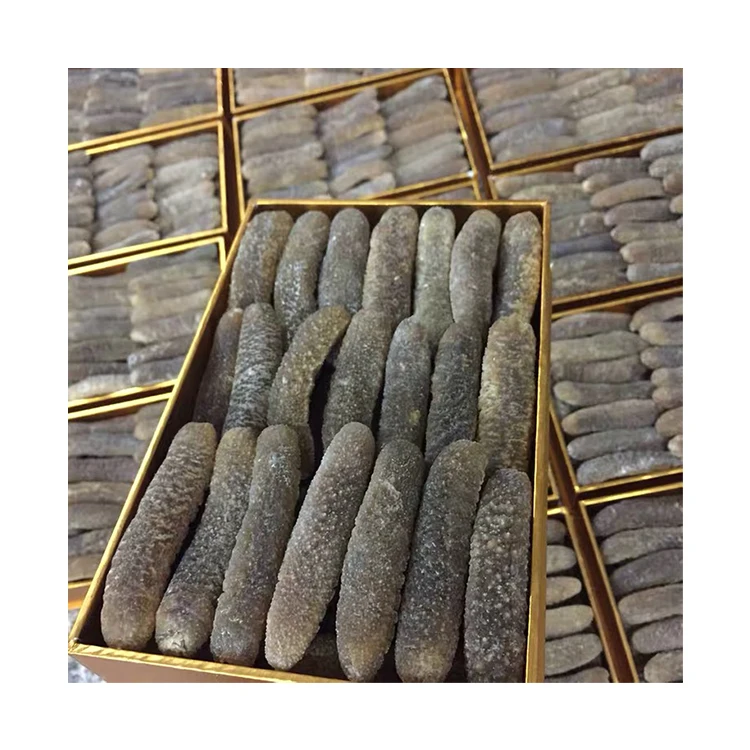 High Quality Round And Smooth Tube Sand Cucumber Dried Sea Cucumber From Australia