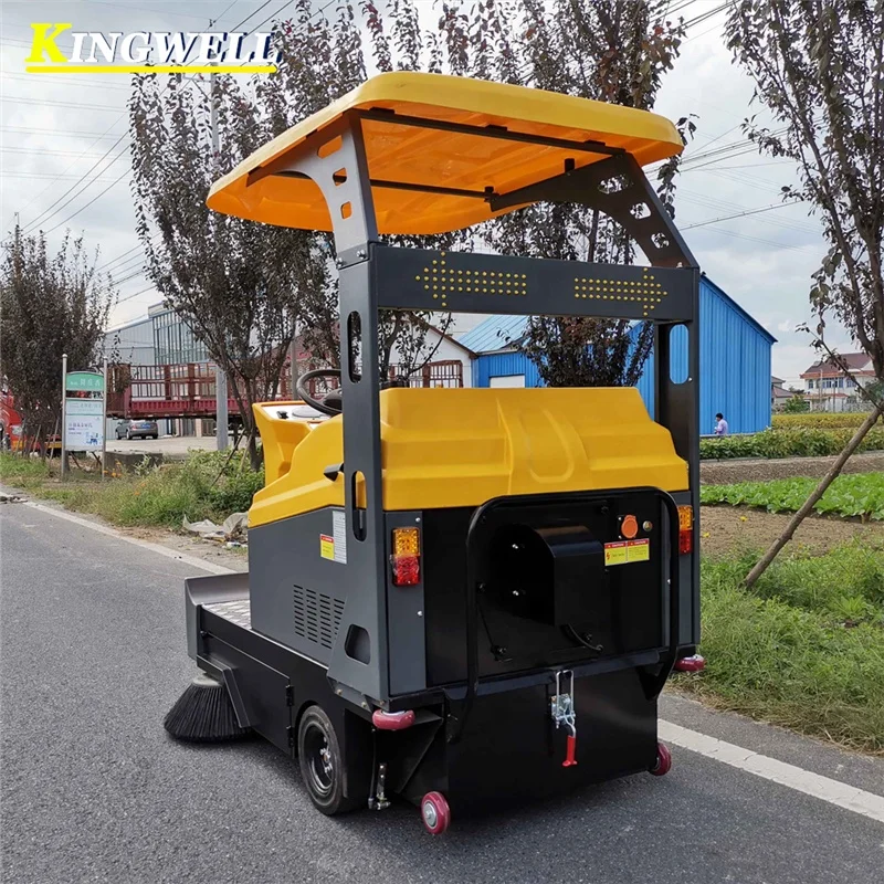 KW-1400C Excellent Quality Electric Floor Sweeper China Road Sweeper