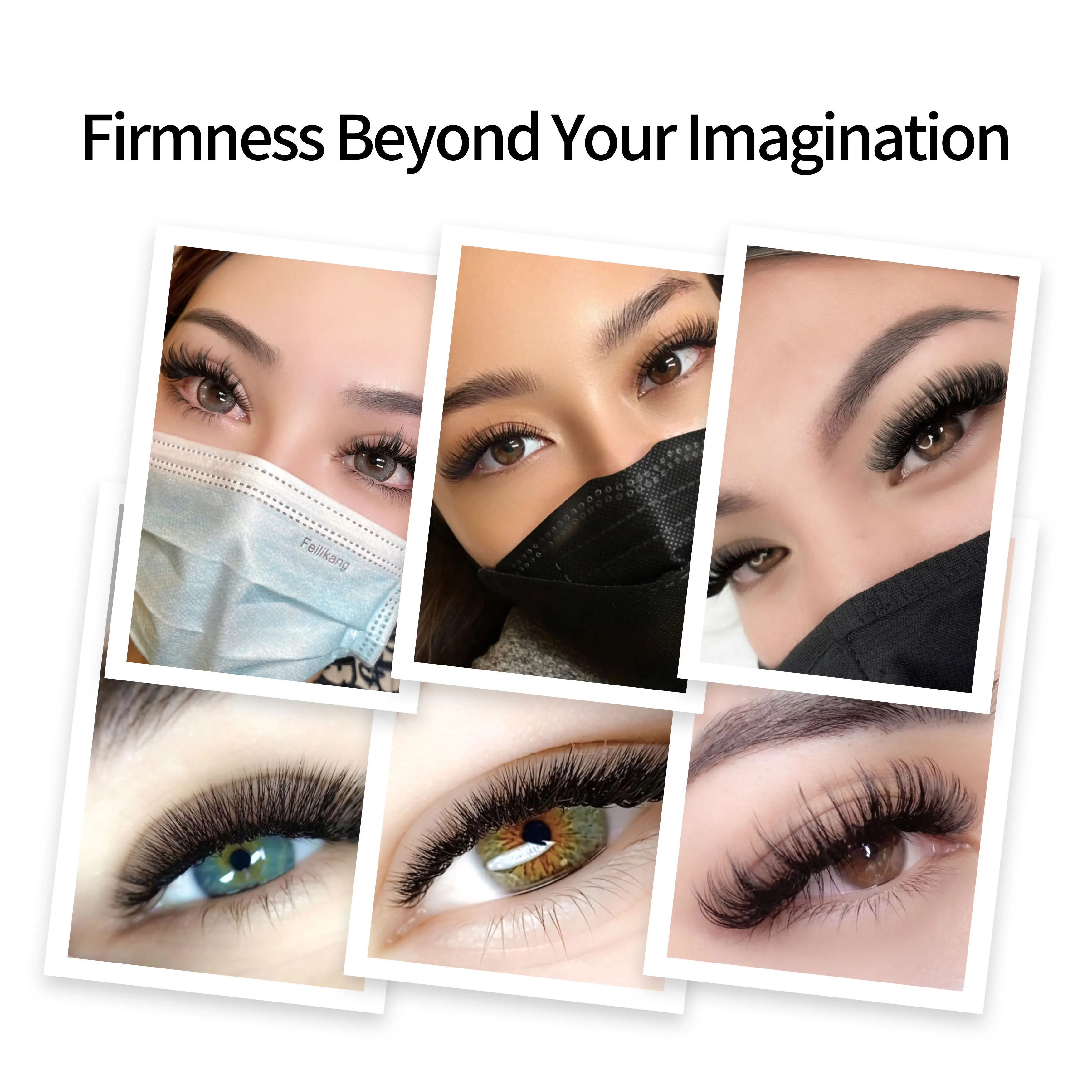 Professional  Black Clear Korea Fast Drying Lash Adhesive Sensitive Waterproof Private Label Adhesive Eyelash Extension Glue