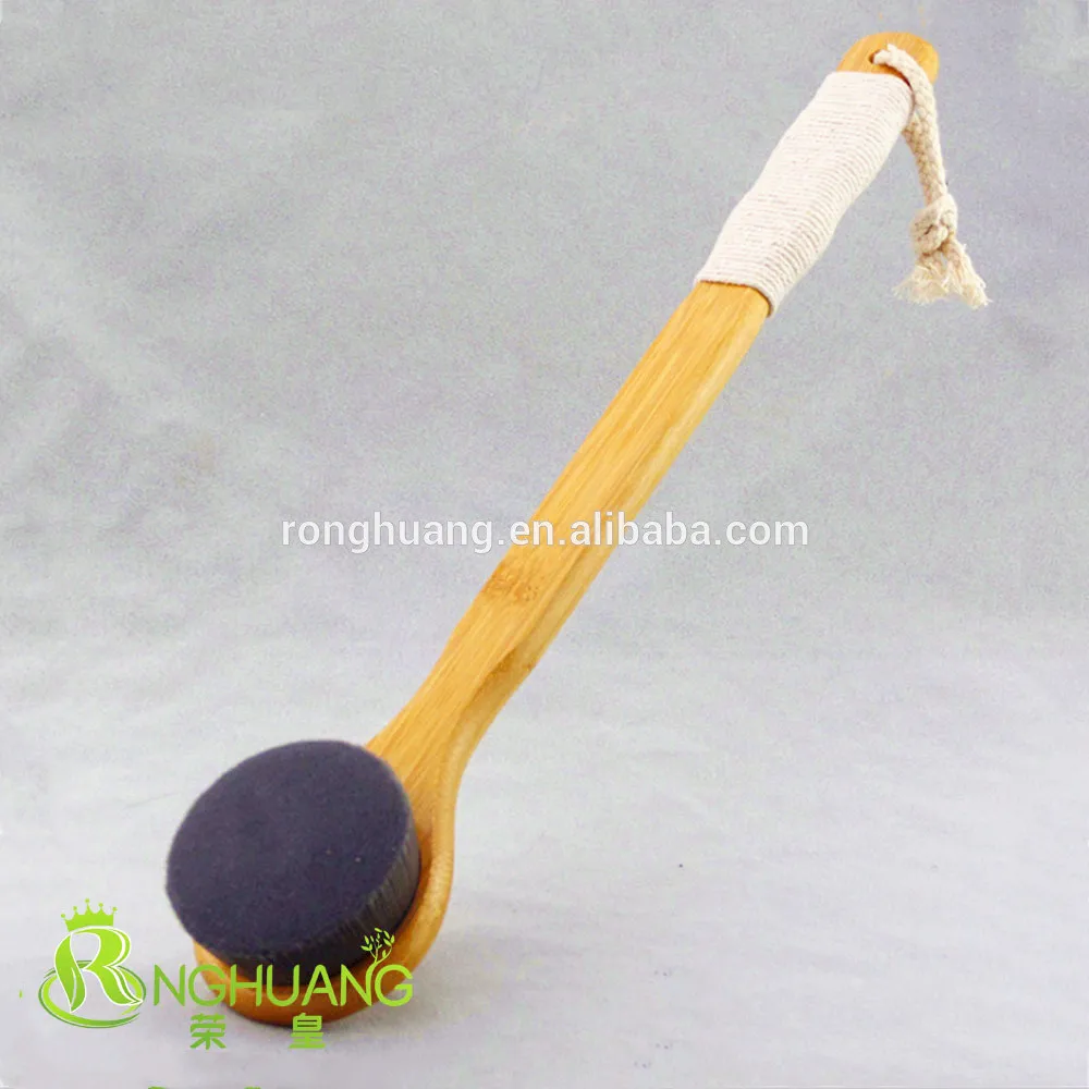 
40cm Bamboo Body Scrubber Skin Massage Health Care Shower Rubbing bath Brush Exfoliation Brushes Bathroom Product 