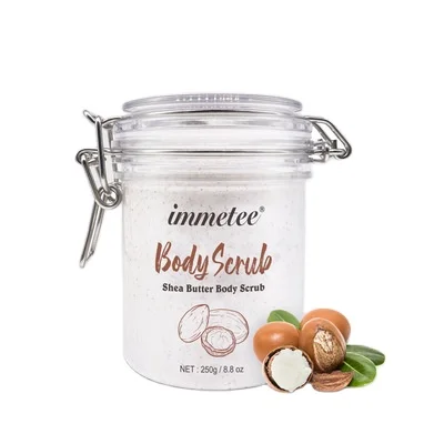 Skin Care Anti Cellulite Stretch Mark Remover Natural Extract Bath Cleansing Whitening Exfoliating Shea Butter Body Scrub