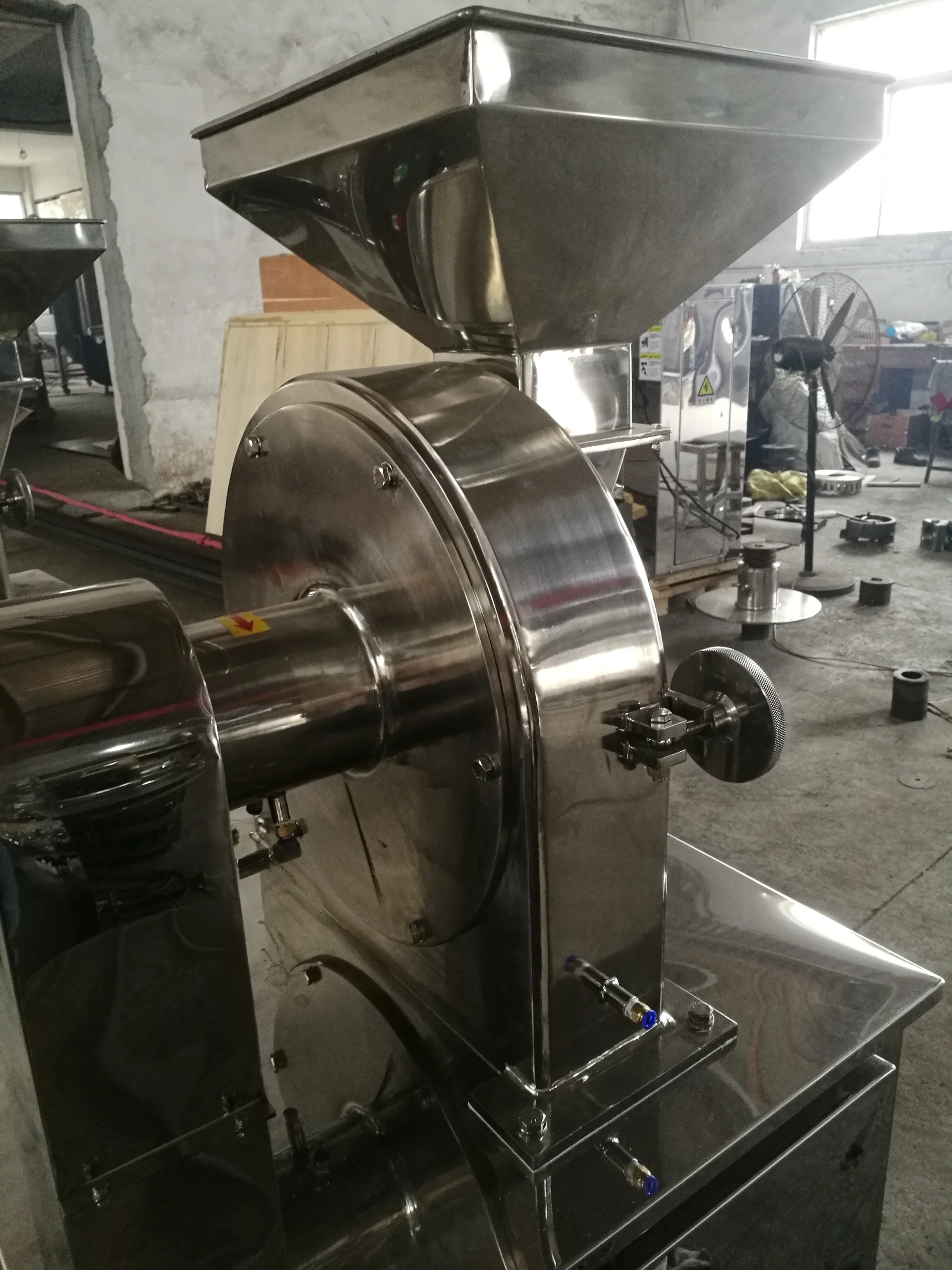 Course Sea Salt Grinding Drying Machine