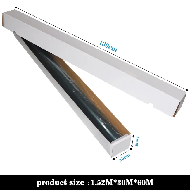 1.52*30M Security Film anti-explosion PET Film Adhesive Sticker Decals Automobile Windshield Home Window Glass