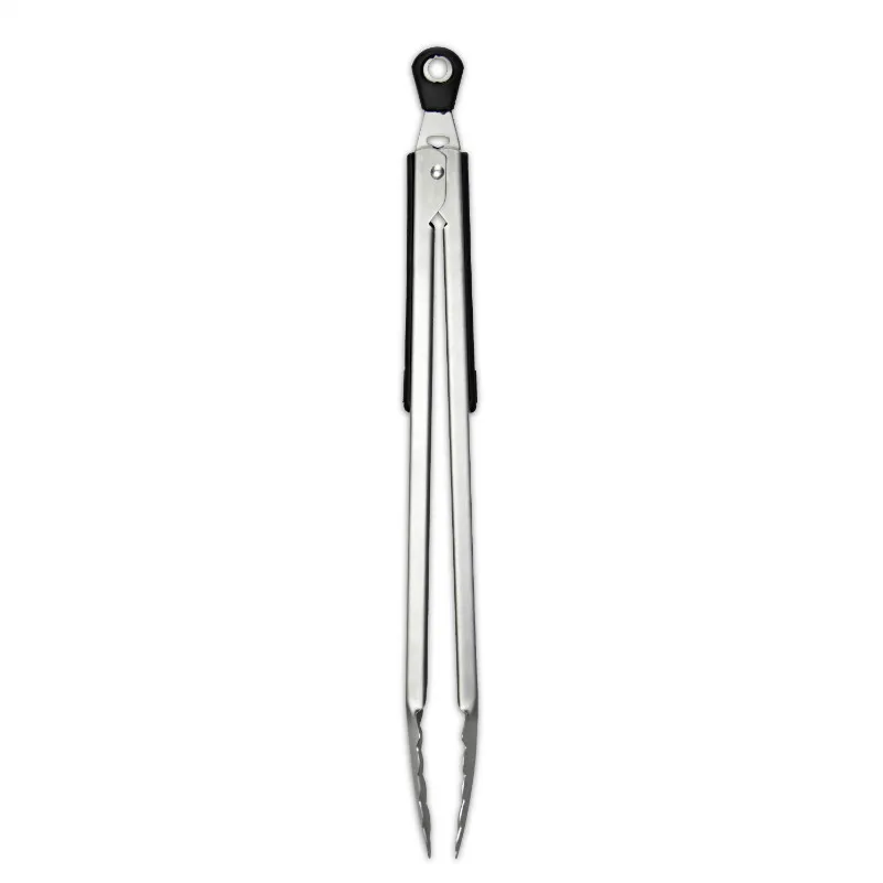 
Kitchen and Barbecue Grill Tongs Stainless Steel Food Clip Pizza Bread Steak Tongs with Locking 