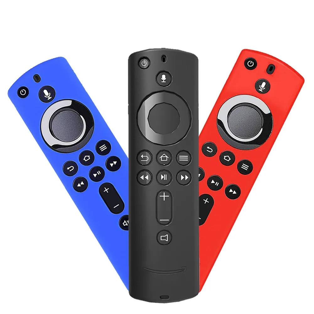 Anti Slip Shockproof Silicone Remote Case Cover for Amazon Fire TV Stick 4K 2nd Gen