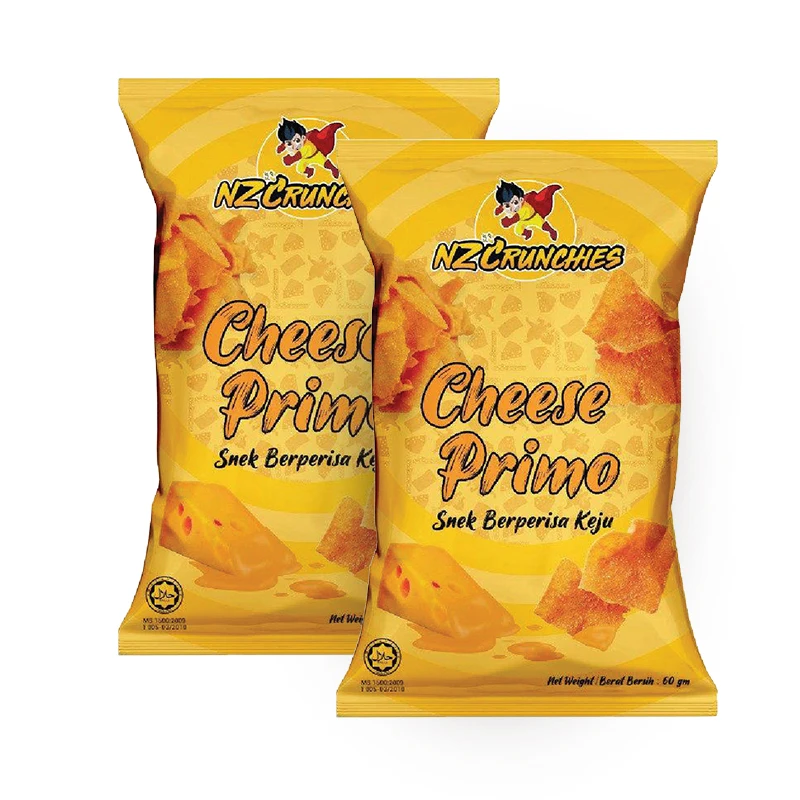 Premium High Quality Malaysia NZC Cheese Primo with Indescribable Cheese Delicacy and Unique Crunchiness