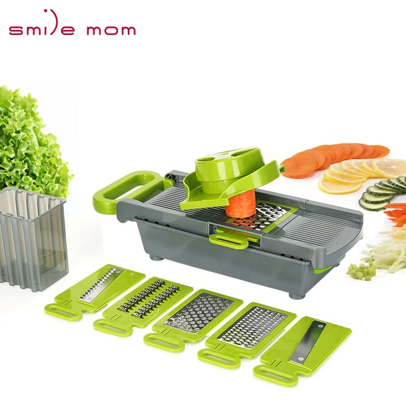 Кухонная овощерезка Smile mom регулируемая терка слайсер профессиональная