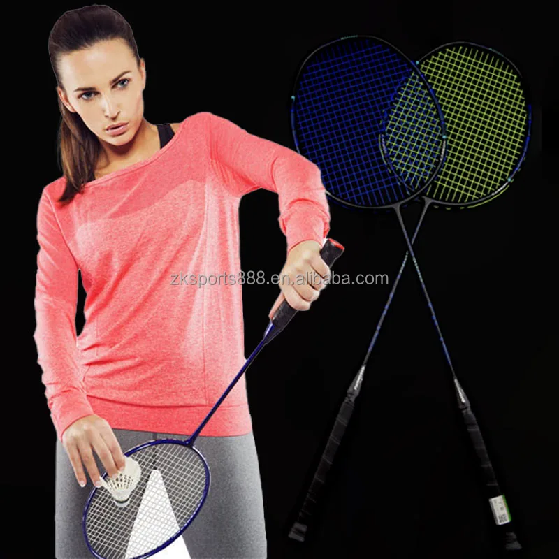 Hot Selling 6U 72g 100% Full Carbon Fiber Super Light Badminton Rackets