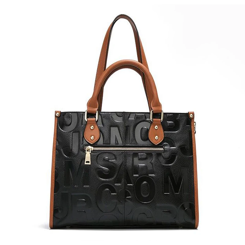 2022 handbags wholesale embossed leather bags custom design women luxury famous brands tote hand bag