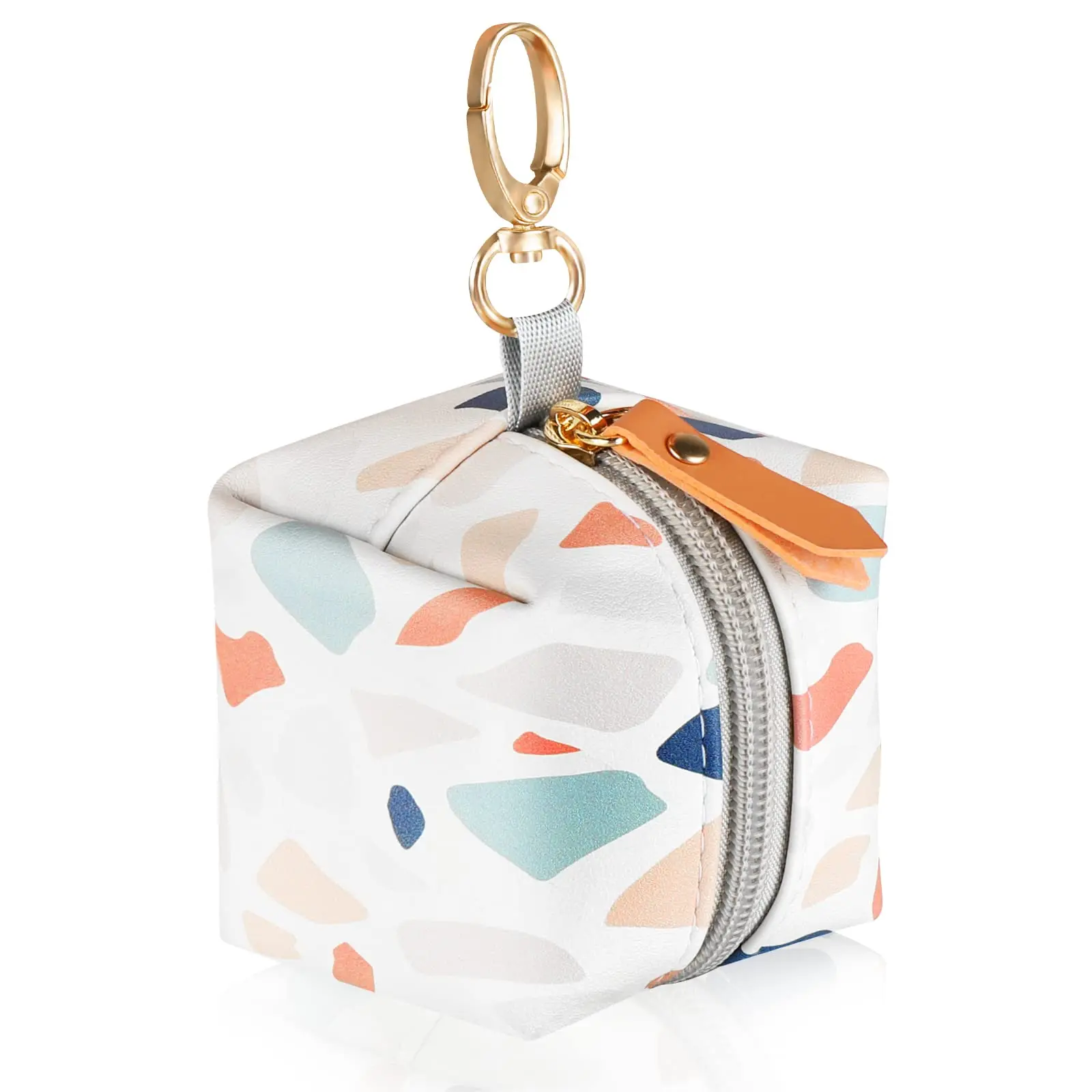 Portable Travel Pacifier Holder Case Pacifier Storage Container Pacifier Pouch For Diaper Bag with Clip