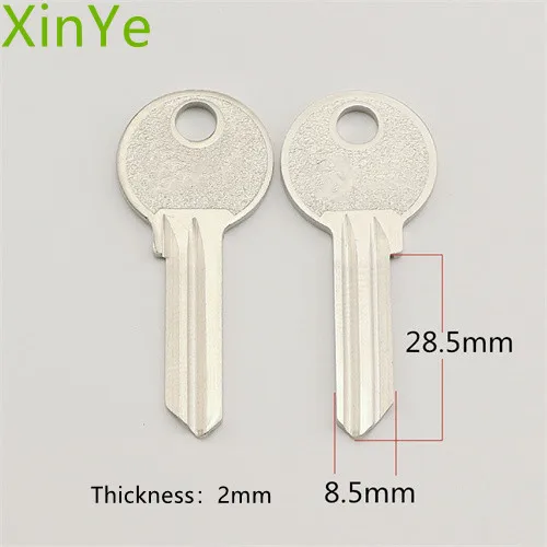 XinYe Wholesale High Quality Customized Brass House Door Key Blank For Locksmith