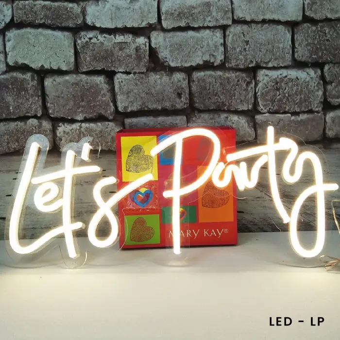 Happy Birthday Led neon signs Flex Led Strip for birthday party decorations