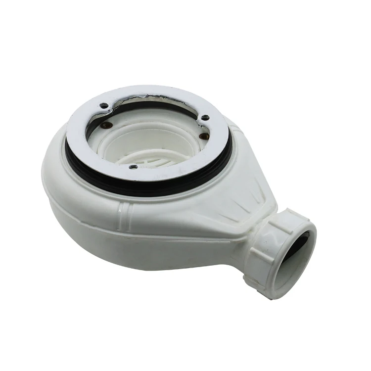 GUIDA 712196 siphon round shower drain with outlet 42mm for shower tray drainer