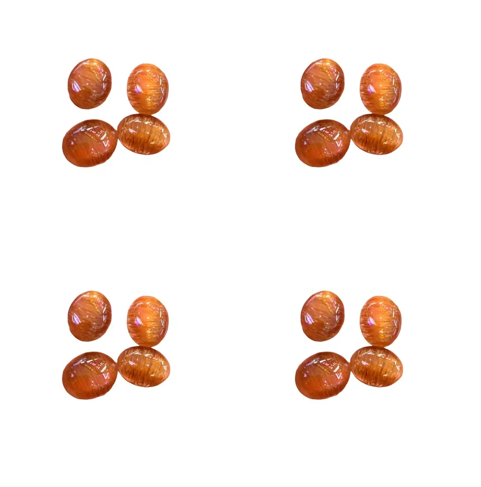 Natural Rutilated Quartz Round/cush/oval/pear Shape Cabochon Make Wholesale