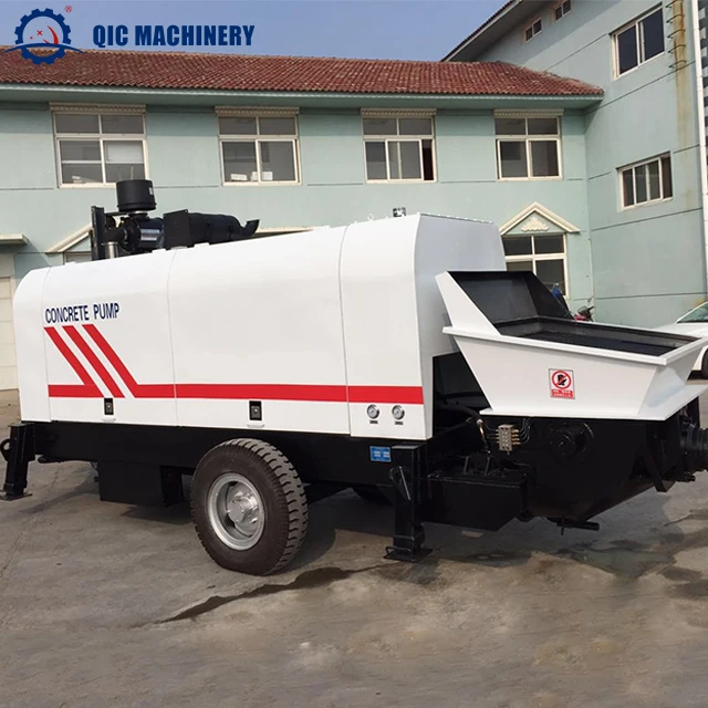 High Quality Concrete Pump Diesel Engine Long Distance Mixer With