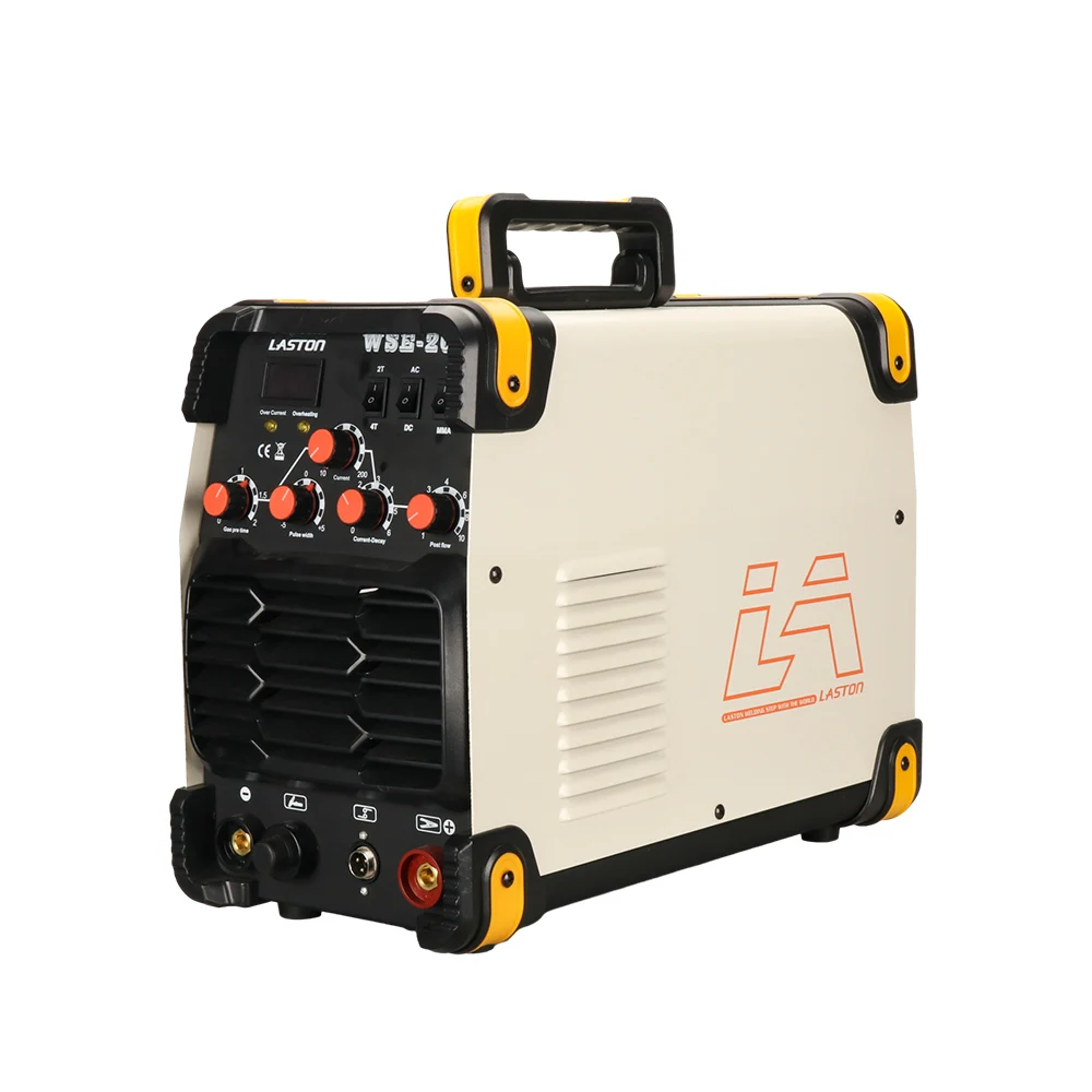 Manufacturer WSE-200 over current protect 2T 4T multifunction inverter mma tig welders ac dc tig welding machine