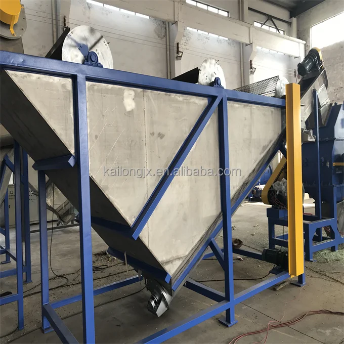 Kailong Machinery  300~500kg/h PP PE HDPE LDPE LLDPE PET bottles recycling line