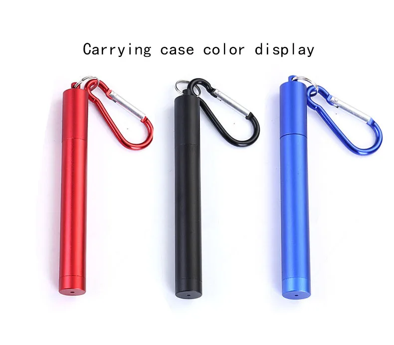 Телескопические соломинки из нержавеющей стали, портативная сетка для защиты окружающей среды, трубка для чая с красным молоком, соломинки для беременных детей